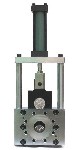 hydraulic sliding plate screen changer